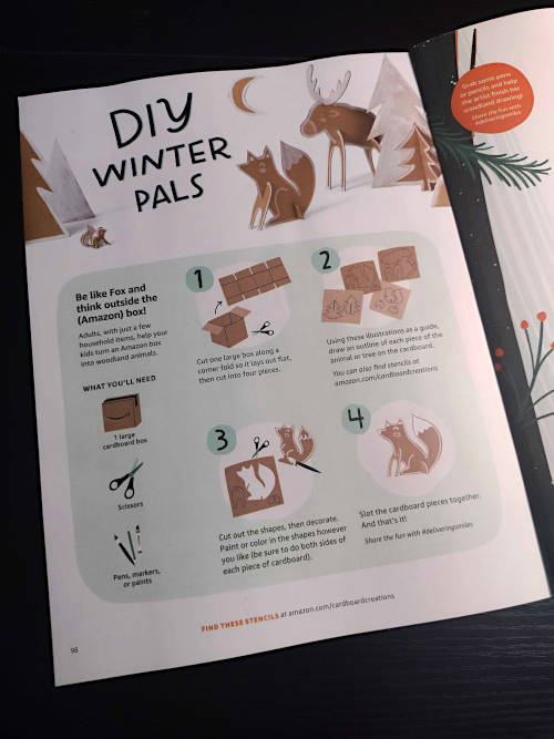 DIY Winter Pals amazon catalog