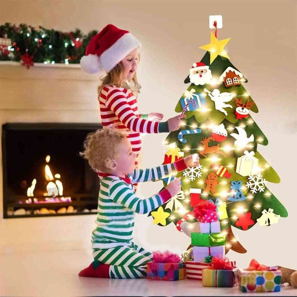 children christmas tree decoration