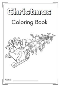 Free Christmas Coloring Book Downloadable PDF
