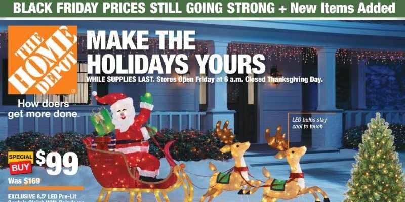 Home Depot 2021 Holiday Flyer Printable PDF