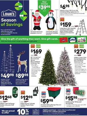 lowes flyer holiday 2021 thumbnail